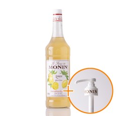 모닌 레몬 시럽 1000ml+모닌 전용 시럽펌프(트루시트러스 사은품), 1개, 1000ml