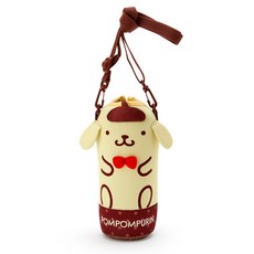 산리오 텀블러 파우치 보온 보냉 가방 컵홀더 주머니 크로스백, 1개, 폼폼푸린
