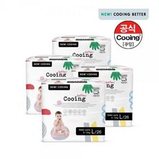 쿠잉기저귀 베러 팬티형 공용 대형 26매 4팩