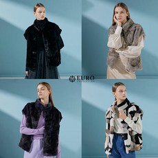 런칭가 169000원 유로컬렉션 23FW 케일리 밍크 베스트 269319