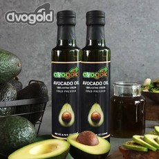 [프레시데이] [AVOGOLD] 프리미엄 아보카도 오일 2병x260ml (엑스트라버진), 2개, 260ml