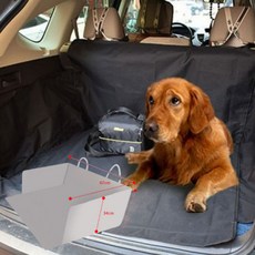 강아지 자동차 매트 트렁크 방수 부착용