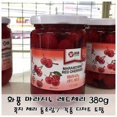 EA 꼭지체리 통조림 마라시노 레드체리 375g, 단품, 1개