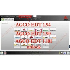 AGCO새로운 전자 진단 도구 2021 1101 모든 인터페이스에 대한 EDT 활성화무제한 컴퓨터 설치 202104, 2) SEND LINK 1.99, 1개