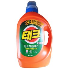 테크 진드기 걱정 끝 액상세제 일반용 본품, 3L, 6개