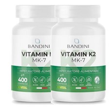 이탈리아 반디니 BANDINI 비타민 K2 MK7 200mcg, 2개, 400정