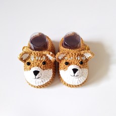 DIY 아기 신생아 신발 손뜨개질 임신 태교 출산 용품 집콕놀이 재료, diy + B