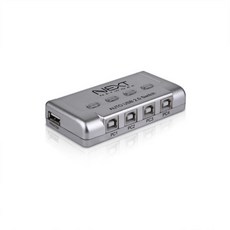 1:4 USB2.0 선택기 / 공유기 USB선택기 USB공유기 프
