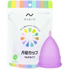 Nopra Cup 노프라 컵 월경 컵 멀티 타입 경혈 컵 생리 컵 menstrual cup (N2 L 사이즈) Nopra Cup ノプラカップ 月経カップ マルチタイプ 経血カップ 生, 1개