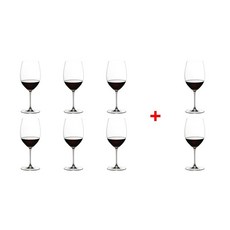 Riedel Veritas 오크드 샤르도네 글라스 2개입, Cab/Merlot Pay 6 Get 8, 1개