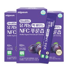 미쁨생활건강 유기농 NFC 푸룬즙, 3개, 280g