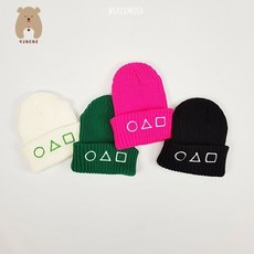 나인투베베 유아 모자 비니 겨울 캡 월드모자