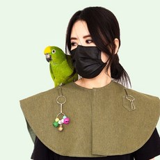 앵무새 안티 스크래치 어깨 보호대 케이프 암 커버 버드 똥 숄 가드, [07] PL2, [01] L, 07 BGY-1, 1개