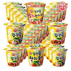 오뚜기 컵누들 다이어트 한달팩 x 30개, 매콤한맛 x 15개+우동맛 x 15개