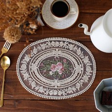 엔틱식탁매트