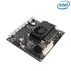 NAS 마더보드 J6413 J6412 2*Intel i226-V 1*RTL8125BG 2.5G LAN 2*NVMe 6*SATA3.02*DDR4 1*PCIe Mini ITX Soft, No Ram No Storage, Celeron J6412