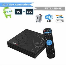 Android 9.0 TV Box Smart Android TV BoxT95 Max 4GB RAM 32GB R/214569, 상세내용참조