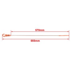 자동차 엔진 오일 유체 레벨 딥스틱 푸조 2.0 Hdi 전용 1174G9 660mm, 01 For 2.0 HDI Engines