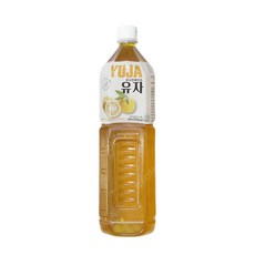 유나인베이스 유자 1.5L X 8ea / 과일원액 유자아이스티 희석음료