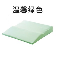 발쿠션 정맥 환류 임산부 노인침대 수면 다리베게 받침높이 매직, C01-포근한느낌 그린색(베개커버 독립 분리세탁)