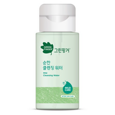 그린핑거 순한 클렌징 워터, 14개, 200ml