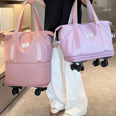 3단 캐리어 장바구니 가방 사입 쇼퍼백 이민가방 이동식 크기조절 여행