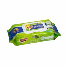 묶음상품3M 물걸레청소포더블액션 대형20매 ×3개 청소도구 청소포 위생용품 청소용품 걸레, 20매입