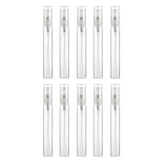 玻璃香水瓶 10ml, 透明, 10個