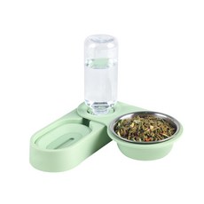 고양이 자동 급송기 푸드볼 물통 550ml 소동물 친칠라 강아지 청소하기 쉬운 물통, 1개