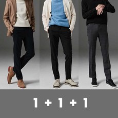 폴메이저 FW 남자 정장바지 봄 가을 겨울 기본핏 클래식팬츠 1+1+1 3종세트 - 홈쇼핑정장