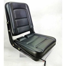 중장비 좌석시트 의자 좌석 교체 지게차 굴삭기 트럭, 2. 블랙 지게차모델 230x280