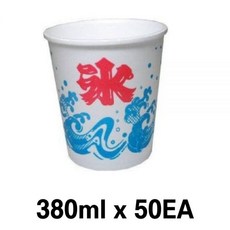 카키고오리 빙수컵 일회용 일본 380ml x 50개 테이크아웃