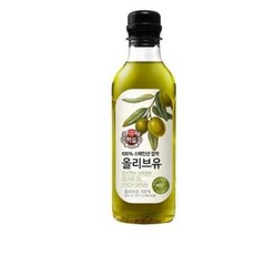 백설 압착 올리브유, 500ml, 1개