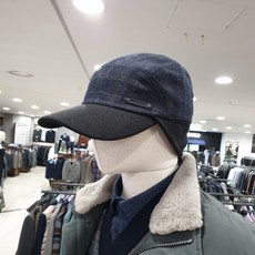 인디안 20년 겨울 울체크 귀마개 창모자
