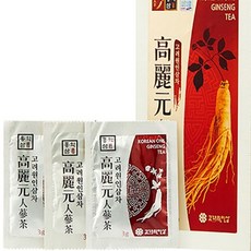 인삼차(목함) x 고려원인삼 50포 WB 3g, 150g, 1개