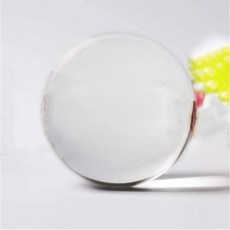 MINLIN 80MM (3.15 ") 사진 수정 구슬 장식 풍수 지구 운세 석영 마법의 유리 공 홈 장식 구 볼라 드 크, 단일상품
