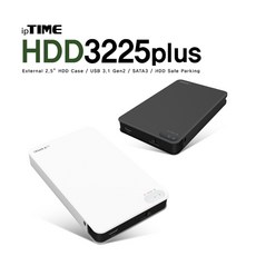 EFM ipTIME HDD 3225 PLUS USB 3.1 Gen2 외장하드케이스 (하드 미포함), 블랙