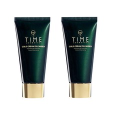 김남주 타임 코스메틱 골드 크림 클렌저 모음전, 여행용튜브(55g) 1+1