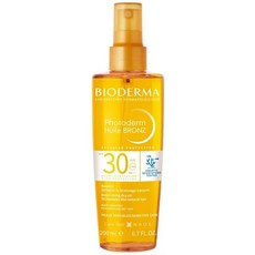 BIODERMA 프랑스 정품 바이오더마 포토덤 브론즈 태닝 오일 SPF30 200ml, 1개