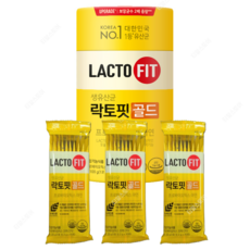 [종근당 건강] 락토핏 생유산균 골드 리뉴얼 80포 (2gX50포X1통 + 2gX10포X3개), 80개, 2g