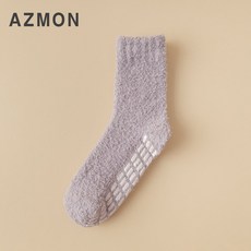 AZMON 논슬립 수면양말 미끄럼방지 실리콘 바닥 220mm~260mm 3켤레묶음