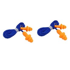 소음 감소 자동차 오토바이 실리콘 귀마개 방수 로프 수영 귀, 2.2 Pair, 1개