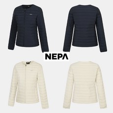네파 23FW 매장강추/구스다운/무게실화?/이너로도활용/실용도깡패/여성 리니아 넥리스 경량 튜브 다운 자켓 7J82060