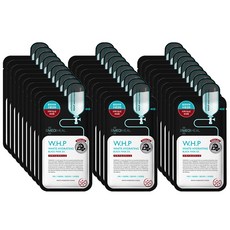 메디힐 마스크팩 W.H.P 미백수분 숯 미네랄 마스크 EX 3각 (30매입) 미백 수분 피부톤업, 30매입, 1세트