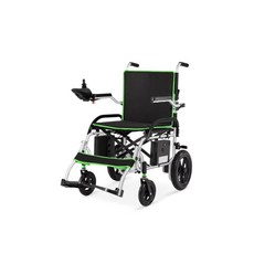 초경량 접이식 전동 휠체어 여행 편리한 보관 가벼운 알루미늄 발판 계단 휴대용 안전 바퀴 이동, 8 A리튬 배터리 플래그쉽 원키 폴딩(사진참조