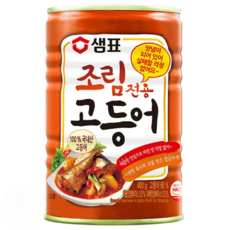 샘표 고등어캔 조림전용고등어 400g 3개, 400g × 3개