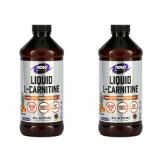 나우푸드 리퀴드 L-카르니틴 1000mg 트로피컬 펀치 비건, 473ml, 2개