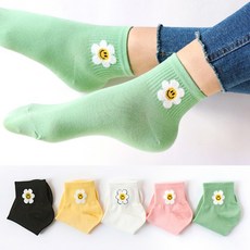 스마일플라워양말