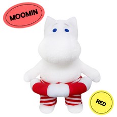 [공식정품] MOOMIN 튜브 무민 싯팅 인형 2color - 30cm, Red