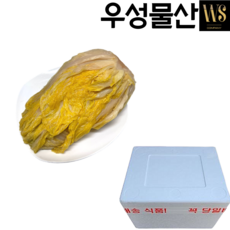 씻은김치 묵은지 묵은김치 업소용 횟집 10kg, 씻은지 10kg (아이스박스), 1개